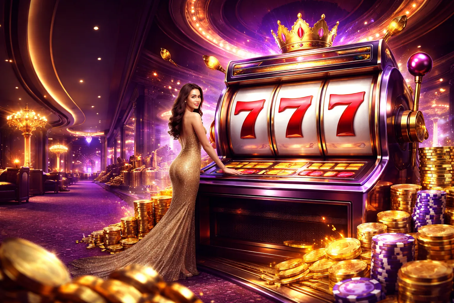 Hình ảnh nền Pelangi 88 Slot với các biểu tượng slot may mắn